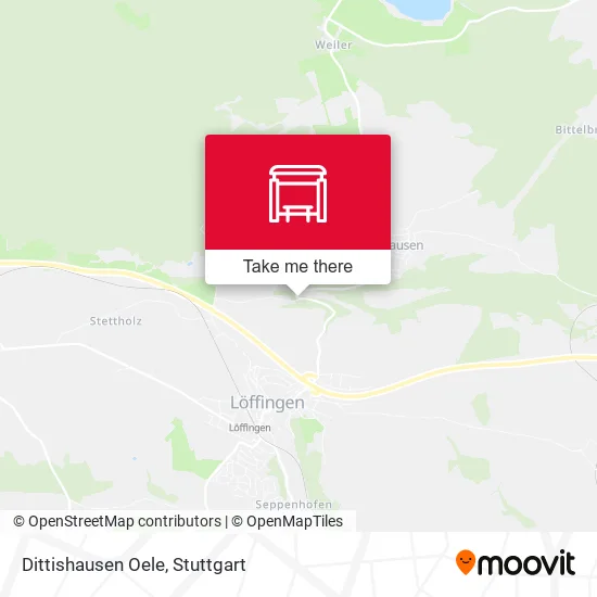 Карта Dittishausen Oele