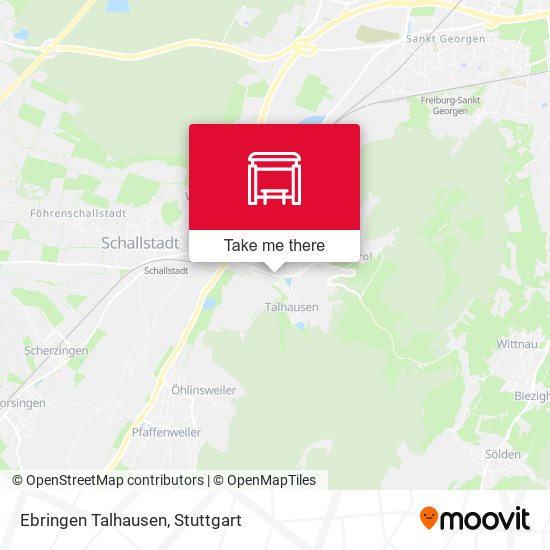 Карта Ebringen Talhausen