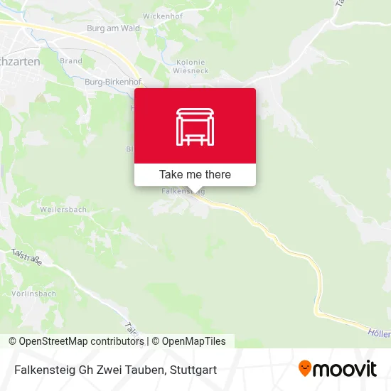 Falkensteig Gh Zwei Tauben map