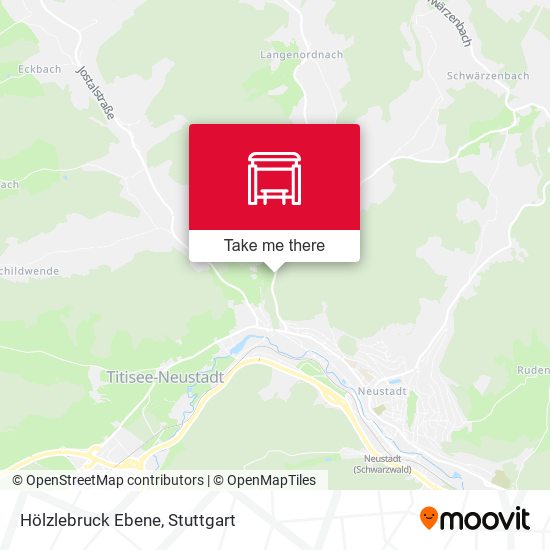 Hölzlebruck Ebene map