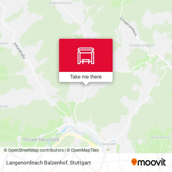 Карта Langenordnach Balzenhof