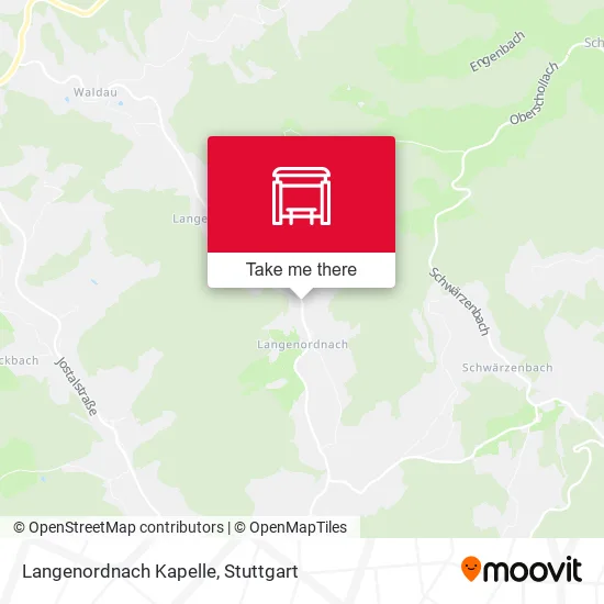 Карта Langenordnach Kapelle