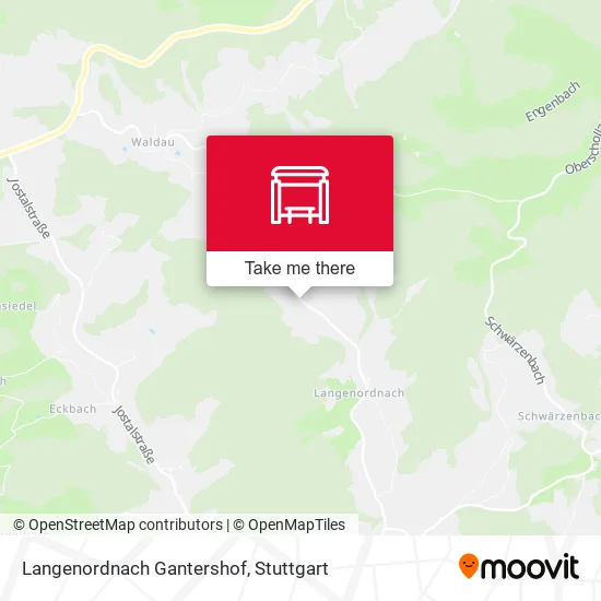 Карта Langenordnach Gantershof