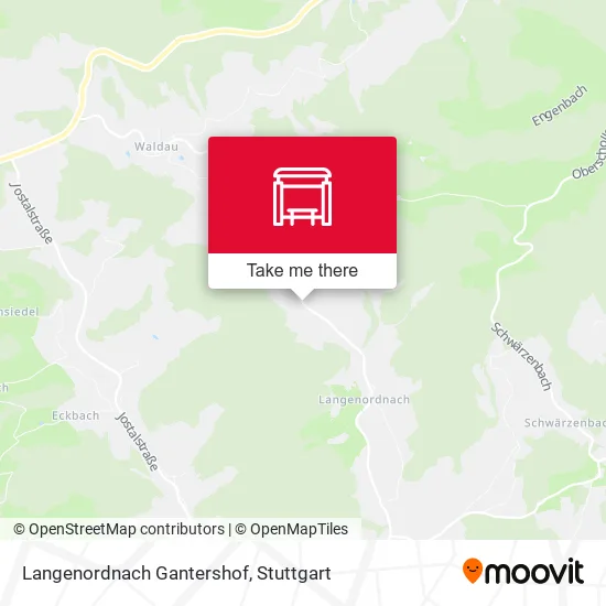 Карта Langenordnach Gantershof