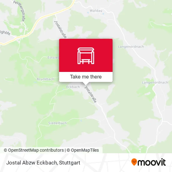 Карта Jostal Abzw Eckbach