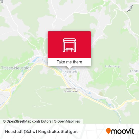 Карта Neustadt (Schw) Ringstraße