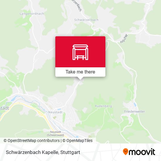 Schwärzenbach Kapelle map