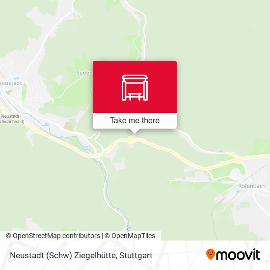 Карта Neustadt (Schw) Ziegelhütte