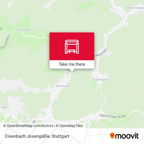 Eisenbach Josengäßle map