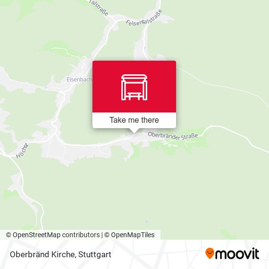 Oberbränd Kirche map