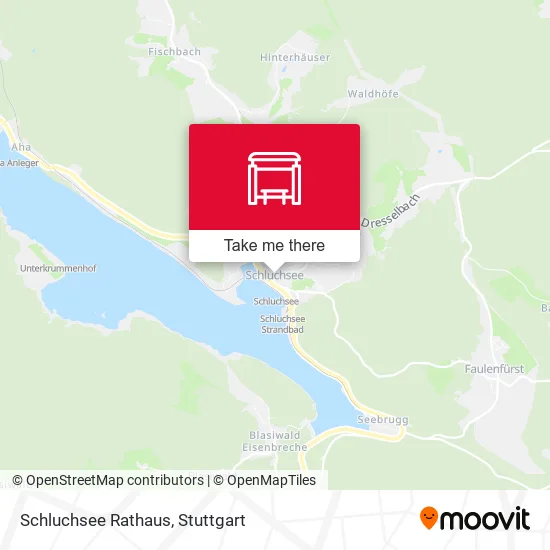 Карта Schluchsee Rathaus
