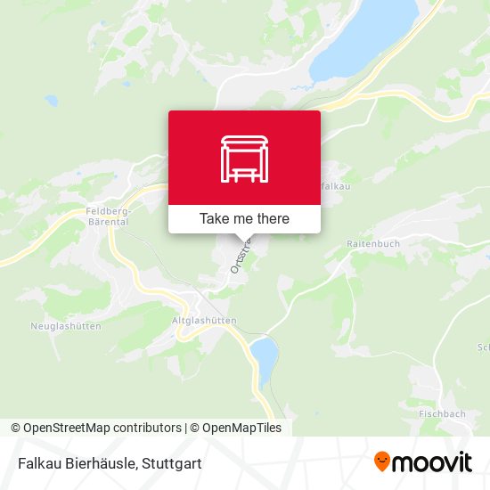 Falkau Bierhäusle map