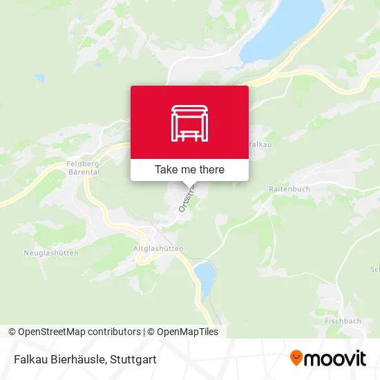 Карта Falkau Bierhäusle