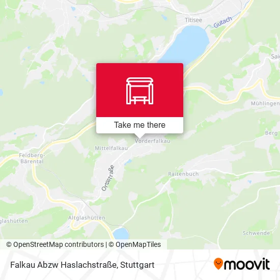 Карта Falkau Abzw Haslachstraße