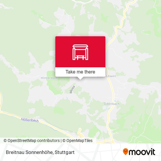 Карта Breitnau Sonnenhöhe
