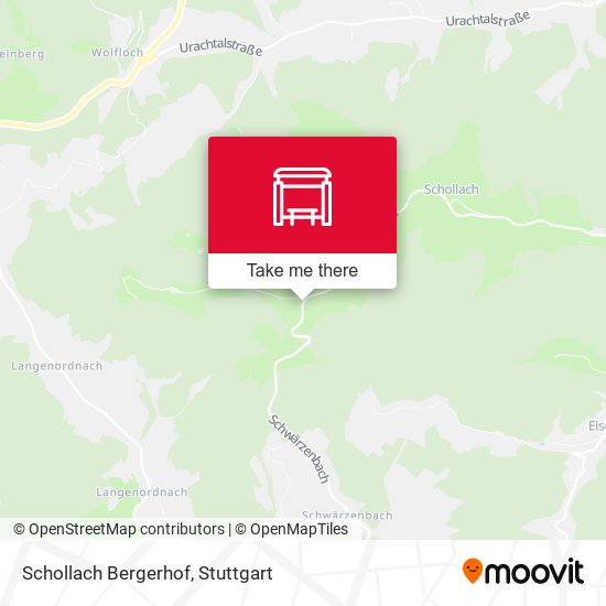 Schollach Bergerhof map