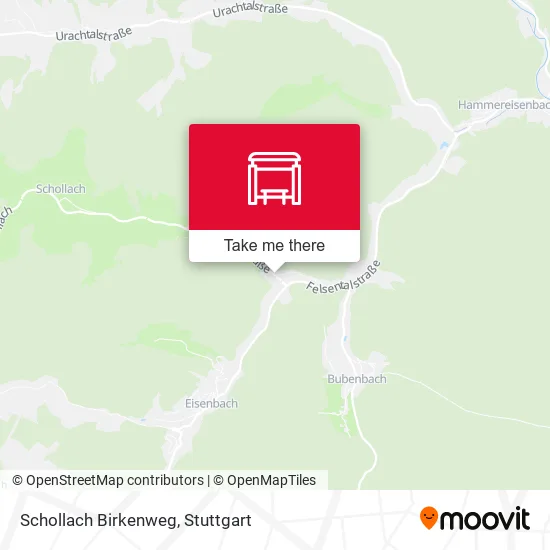 Карта Schollach Birkenweg