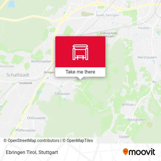 Карта Ebringen Tirol