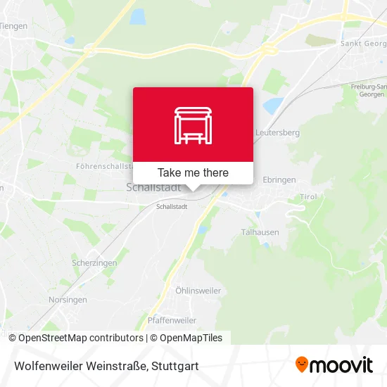 Карта Wolfenweiler Weinstraße