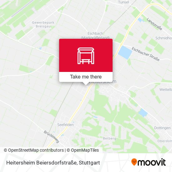 Heitersheim Beiersdorfstraße map
