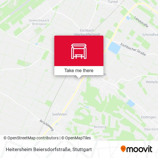 Heitersheim Beiersdorfstraße map