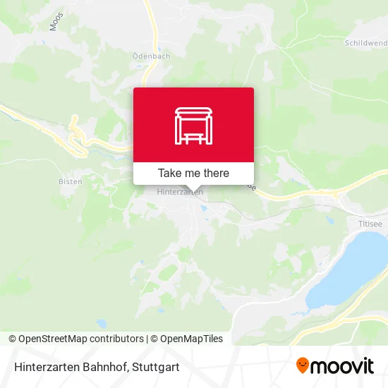 Карта Hinterzarten Bahnhof