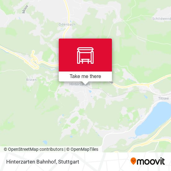 Карта Hinterzarten Bahnhof