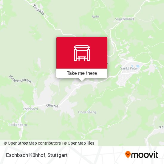 Eschbach Kühhof map