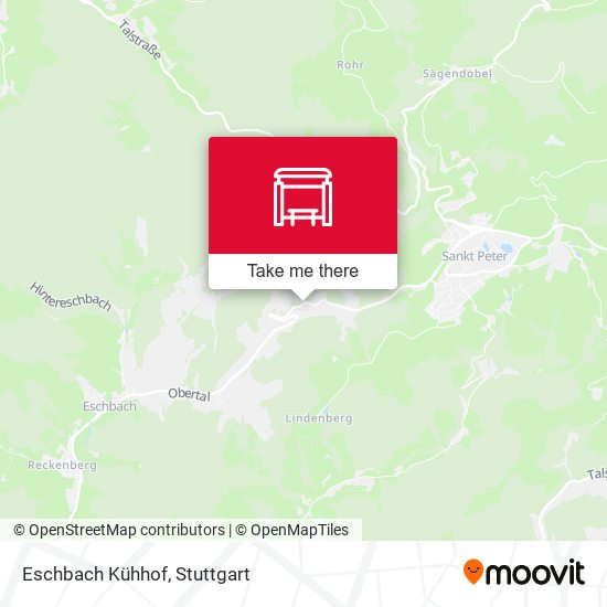 Eschbach Kühhof map