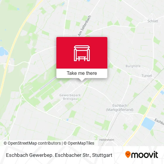 Карта Eschbach Gewerbep. Eschbacher Str.