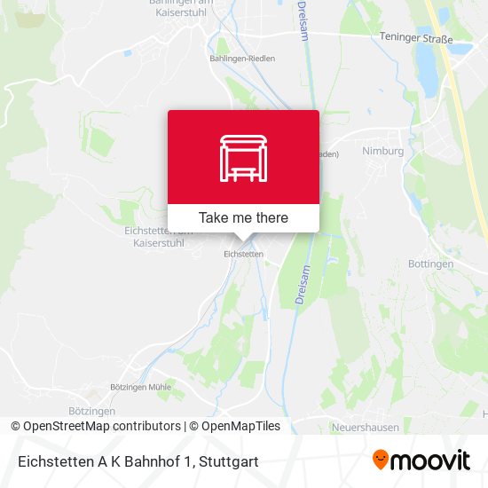 Eichstetten A K Bahnhof 1 map