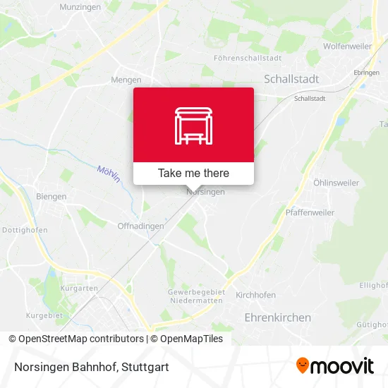 Карта Norsingen Bahnhof