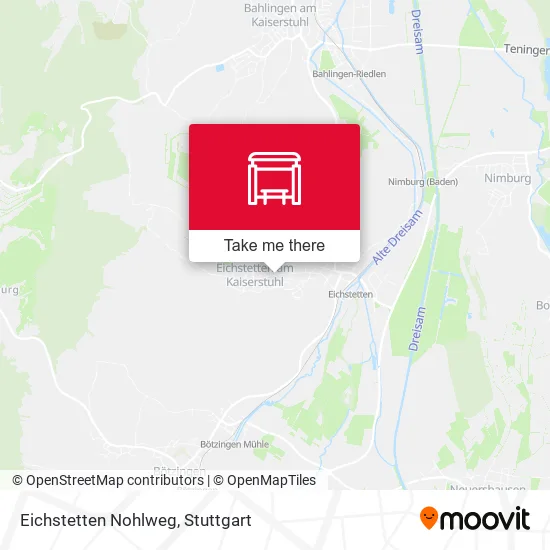 Карта Eichstetten Nohlweg