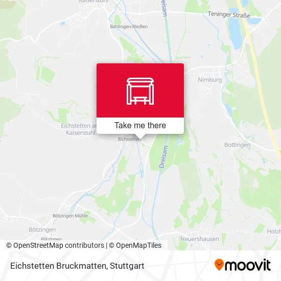 Карта Eichstetten Bruckmatten