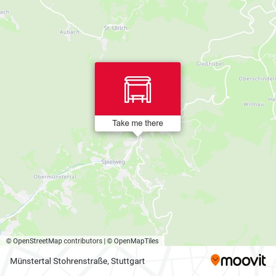 Münstertal Stohrenstraße map