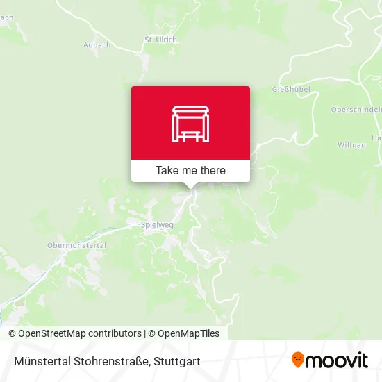 Карта Münstertal Stohrenstraße