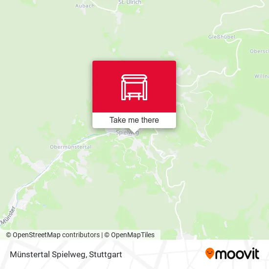 Карта Münstertal Spielweg
