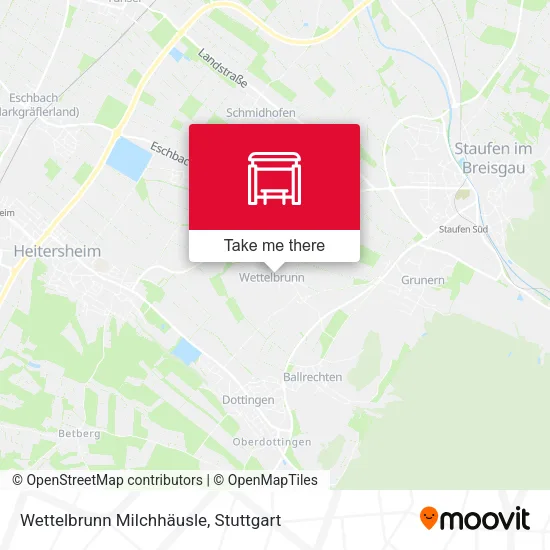 Карта Wettelbrunn Milchhäusle