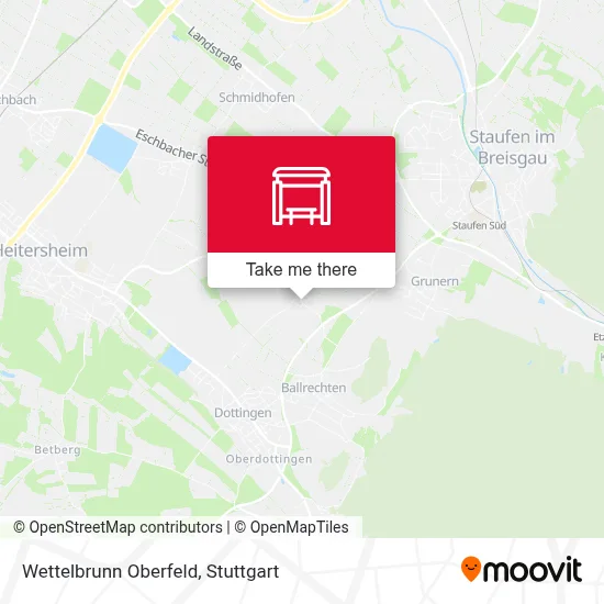 Wettelbrunn Oberfeld map