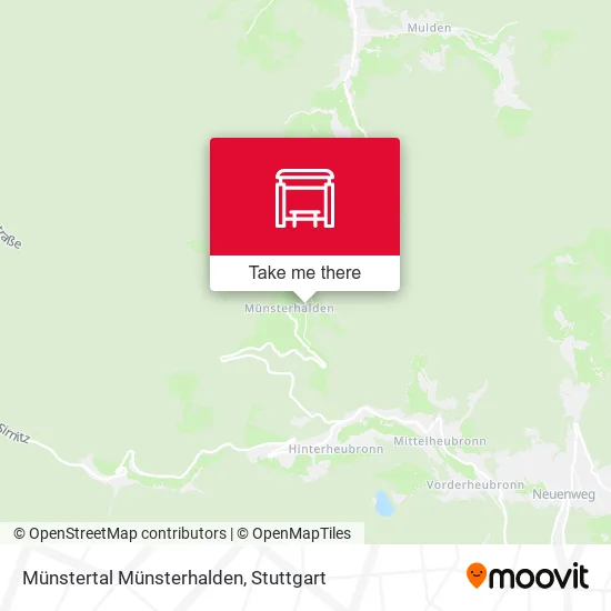 Карта Münstertal Münsterhalden