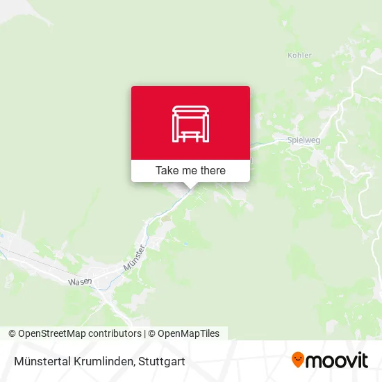 Карта Münstertal Krumlinden