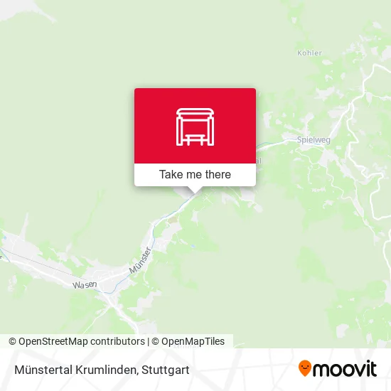 Карта Münstertal Krumlinden
