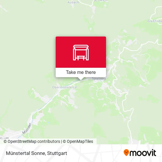Карта Münstertal Sonne