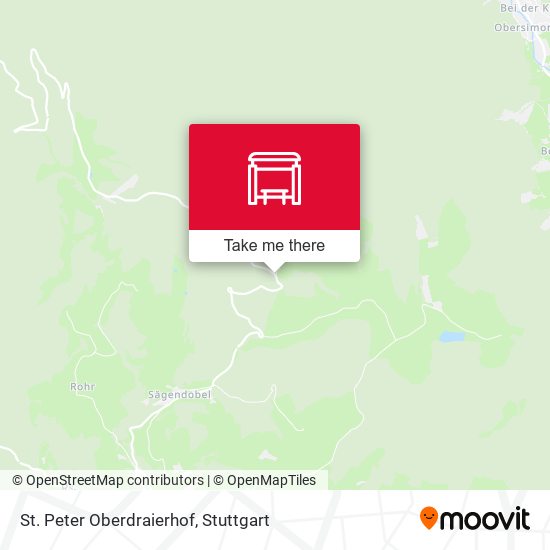 St. Peter Oberdraierhof map