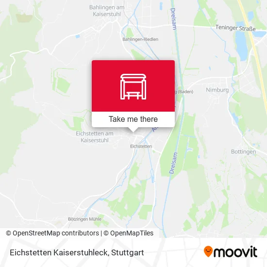 Карта Eichstetten Kaiserstuhleck