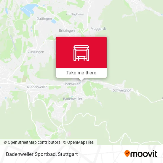 Карта Badenweiler Sportbad