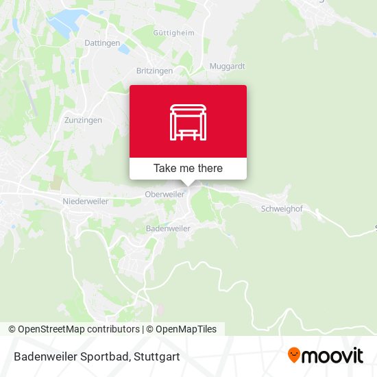 Badenweiler Sportbad map