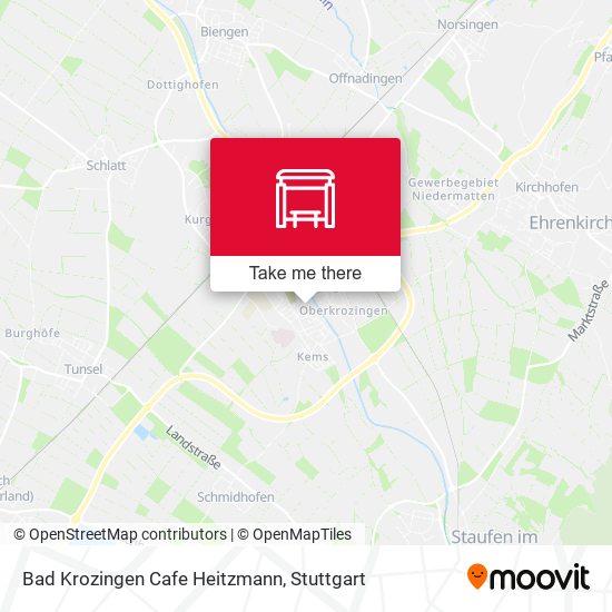 Карта Bad Krozingen Cafe Heitzmann