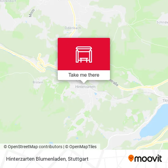 Карта Hinterzarten Blumenladen