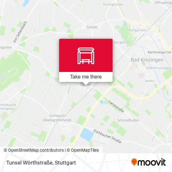 Tunsel Wörthstraße map